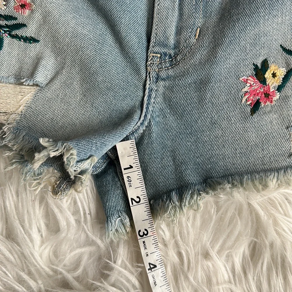 Hollister High-Rise Short-Short Denim Shorts Size 25